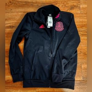 adidas | Jackets & Coats | Adidas Mexico Soccer Track Jacket kids xl